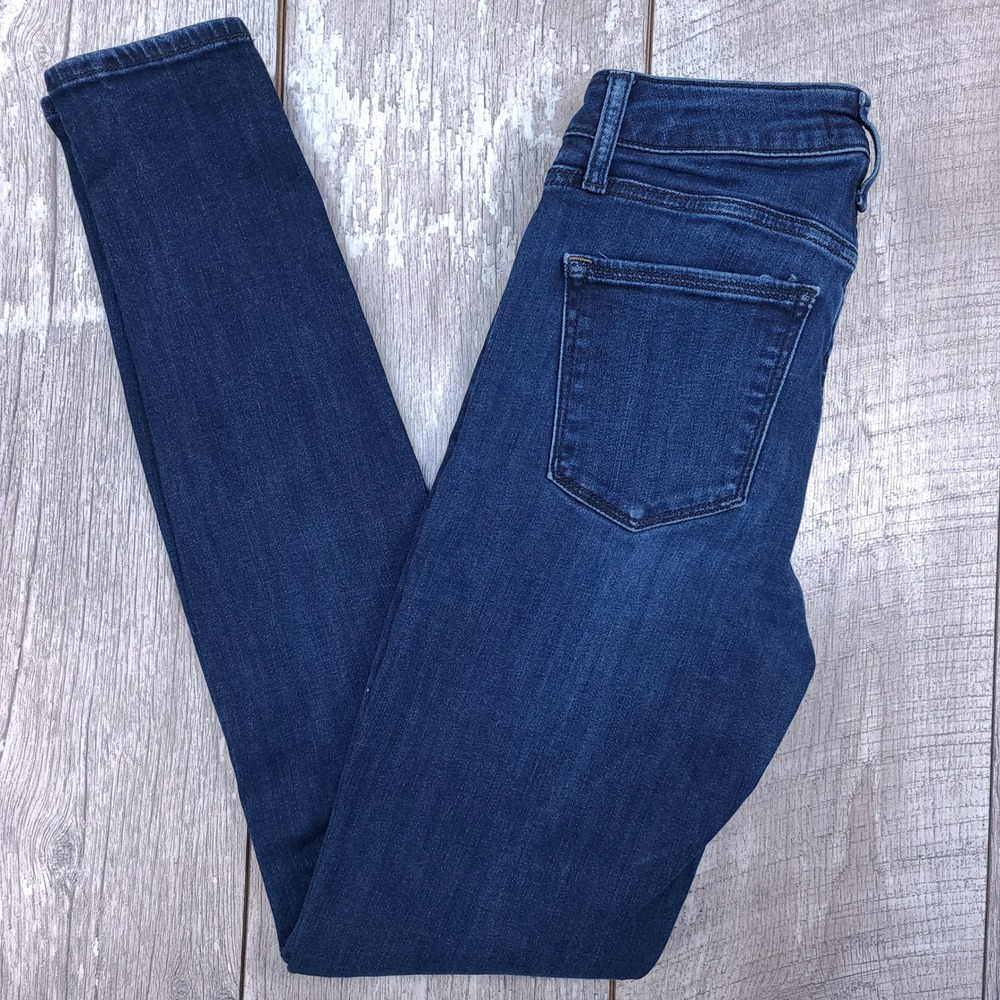 Silver Jeans Mazy Skinny Women 26x31 Dark Wash High Rise Stretch Denim